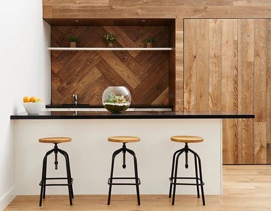 how to mix different wood finishes together