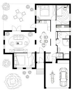 Floor plan Interior Design