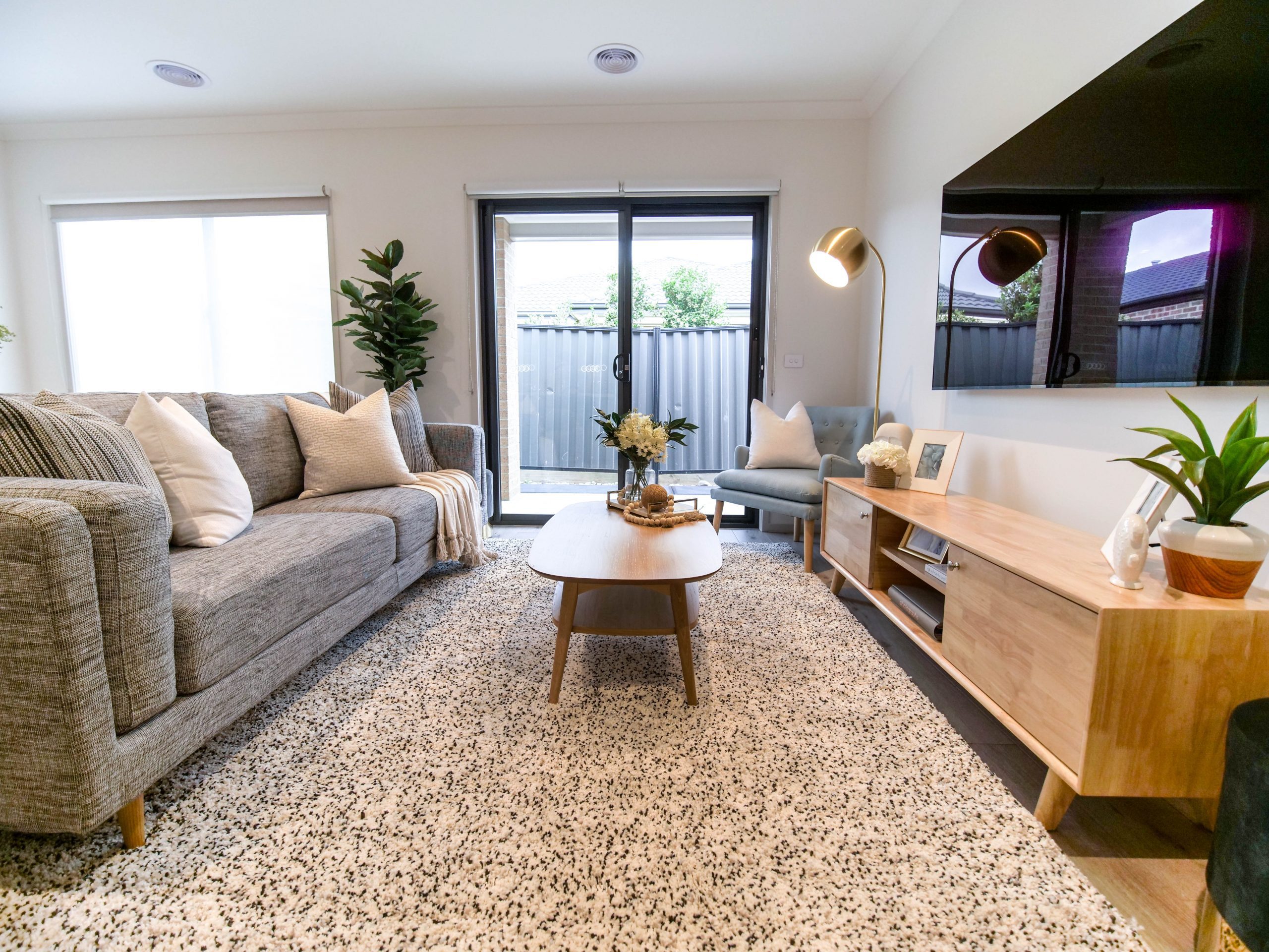 Modern Scandi Living room design
