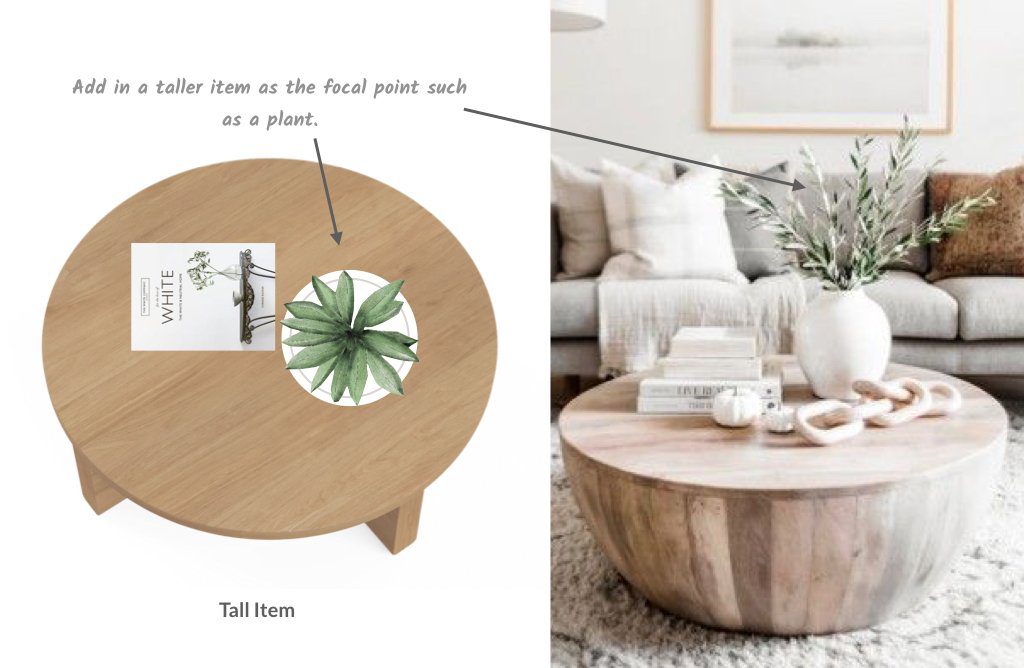 Coffee table styling tips