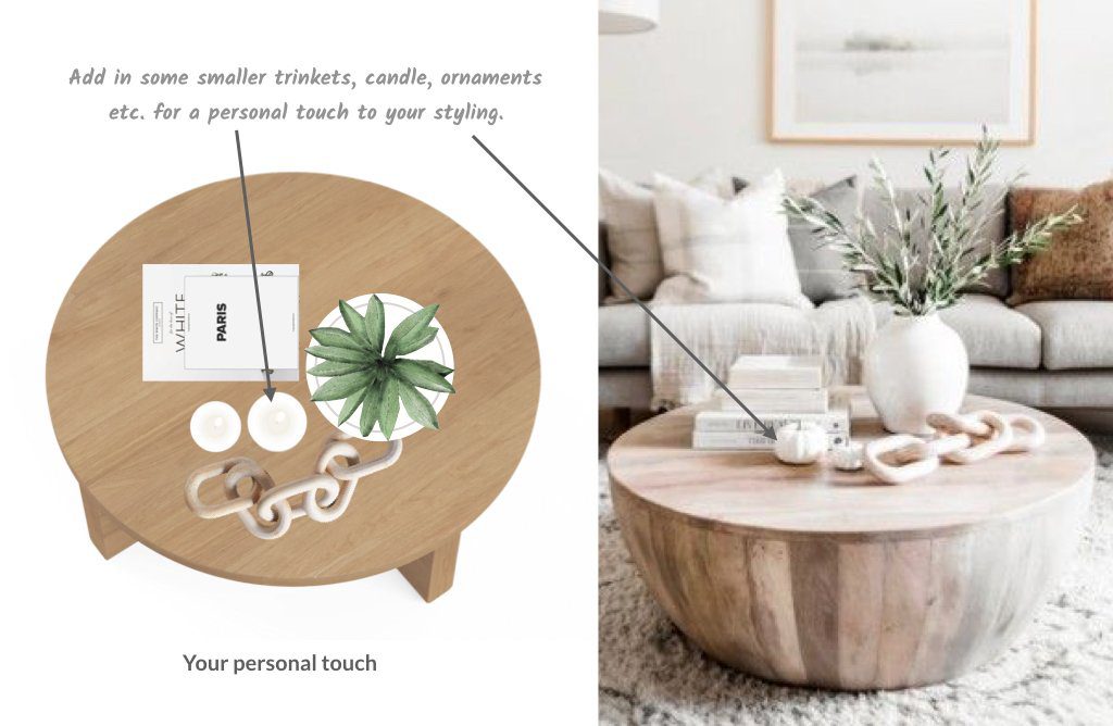 Tips to style your coffee table